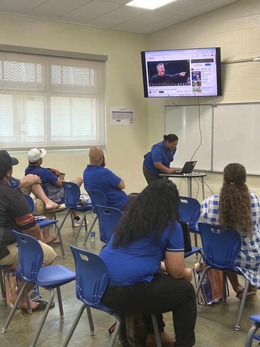 Mahalo to Associate AD Leolani Corpuz on helping coaches understand how artificial intelligence (AI) can be beneficial to coaches.