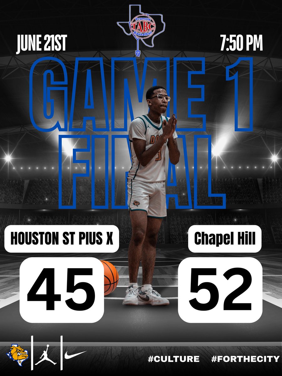 The DOGS take game 1 vs (6A TAPPS) Houston St Pius X 

🐶🏀

<a href="/johnsonboi24/">CoAcH JoHnSoN🏈🏀</a> <a href="/Tabchoops/">𝙏𝘼𝘽𝘾🏀📋</a> <a href="/TexasHoopsGASO/">TexasHoops/GASO 🔗</a> <a href="/etfinalscore/">Tyler Paper Sports</a> 

#CULTURE 
#ForTheCity 
#TheStandard