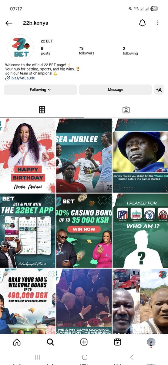 ihyrony's tweet photo. @22bet_ke @likemiyo
@KiplagatEvans16
#22BetPromocode #22BetAlwaysPays #22bet https://t.co/ucColbD2Ps