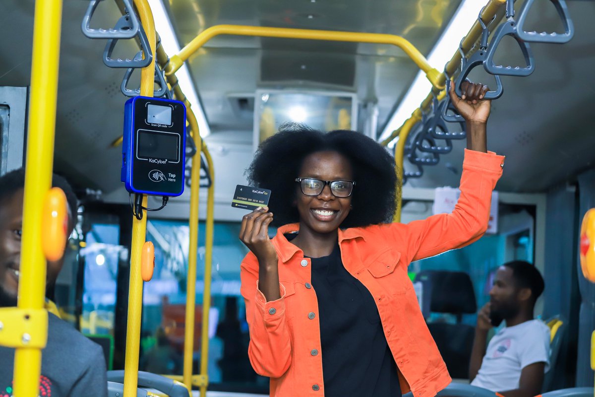 Hey guys😊

Have you used the Ka Cyber  Go contactless card yet??

It is making transport easier and more efficient🔥

Proud to see a Ugandan company like <a href="/KaCyberApp/">KaCyber Technologies</a> leading the way in transport tech!