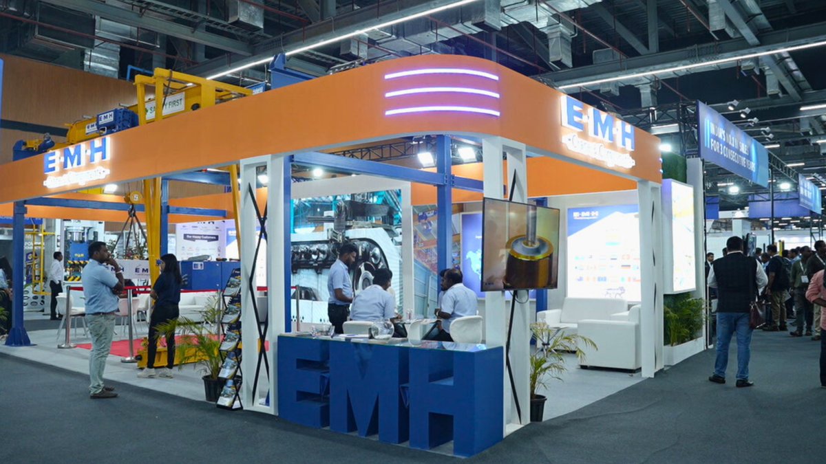 EMH_Crane's tweet photo. π§ Discover engineered excellence with EMH Crane & Components at ACMEE 2025.
.
.
#EMHCrane #Acmee2025 #IndustrialExpo #SmartEngineering #EMHExhibition #CraneTechnology #Acmee2025 #IndustryLeaders #chennai #EOTCranes #MakeInIndia #ChennaiExpo #FutureOfHandling #EMHComponents https://t.co/C7cKQv3U8w