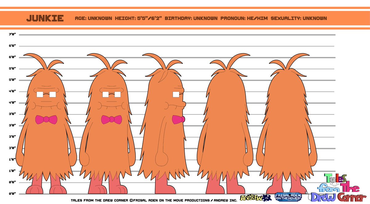 FaisalAdenOTM's tweet photo. Tales from the Drew Corner - Character Model Sheet - Junkie
TFTDC Characters created by Me and @Andrew_inc11
#TalesfromtheDrewCorner #TFTDC #FaisalAdenOnTheMove #FAOTM #AndrewInc #Webtoon #originalcharacter #OC https://t.co/Gh9goy4ruc