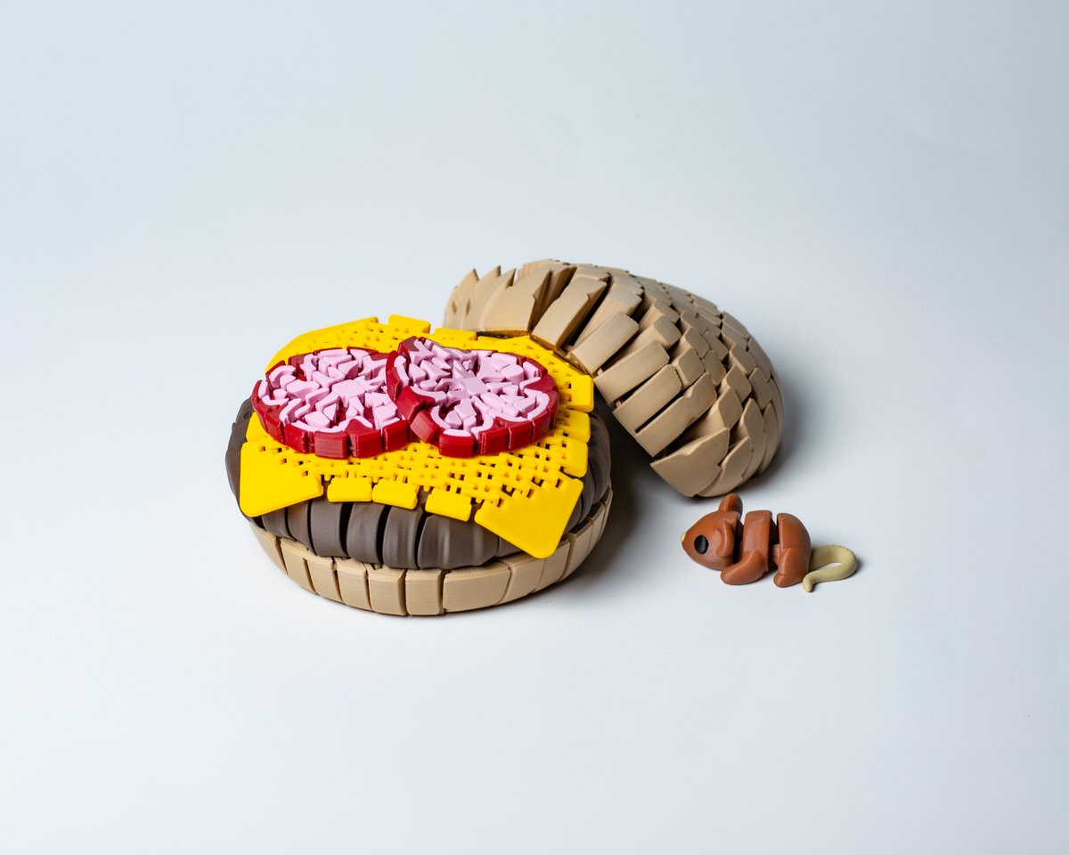 Build your own floppy burger!

Files: than.gs/m/1363220

#3dprinted #3dprinting #hotmakes #hamburger