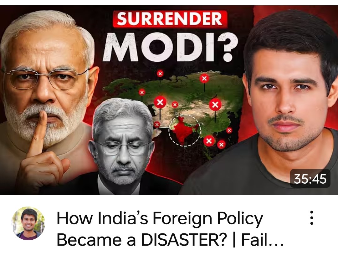 Raj A (@rajasthani771) on Twitter photo It's high time to ban the Dhruv Rathee YouTube channel.
I request the Indian government <a href="/PMOIndia/">PMO India</a> <a href="/HMOIndia/">गृहमंत्री कार्यालय, HMO India</a> <a href="/AshwiniVaishnaw/">Ashwini Vaishnaw</a>
And <a href="/JM_Scindia/">Jyotiraditya M. Scindia</a> to take action against this propaganda spreader against India. It's high time to ban the Dhruv Rathee YouTube channel.
I request the Indian government <a href="/PMOIndia/">PMO India</a> <a href="/HMOIndia/">गृहमंत्री कार्यालय, HMO India</a> <a href="/AshwiniVaishnaw/">Ashwini Vaishnaw</a>
And <a href="/JM_Scindia/">Jyotiraditya M. Scindia</a> to take action against this propaganda spreader against India.
