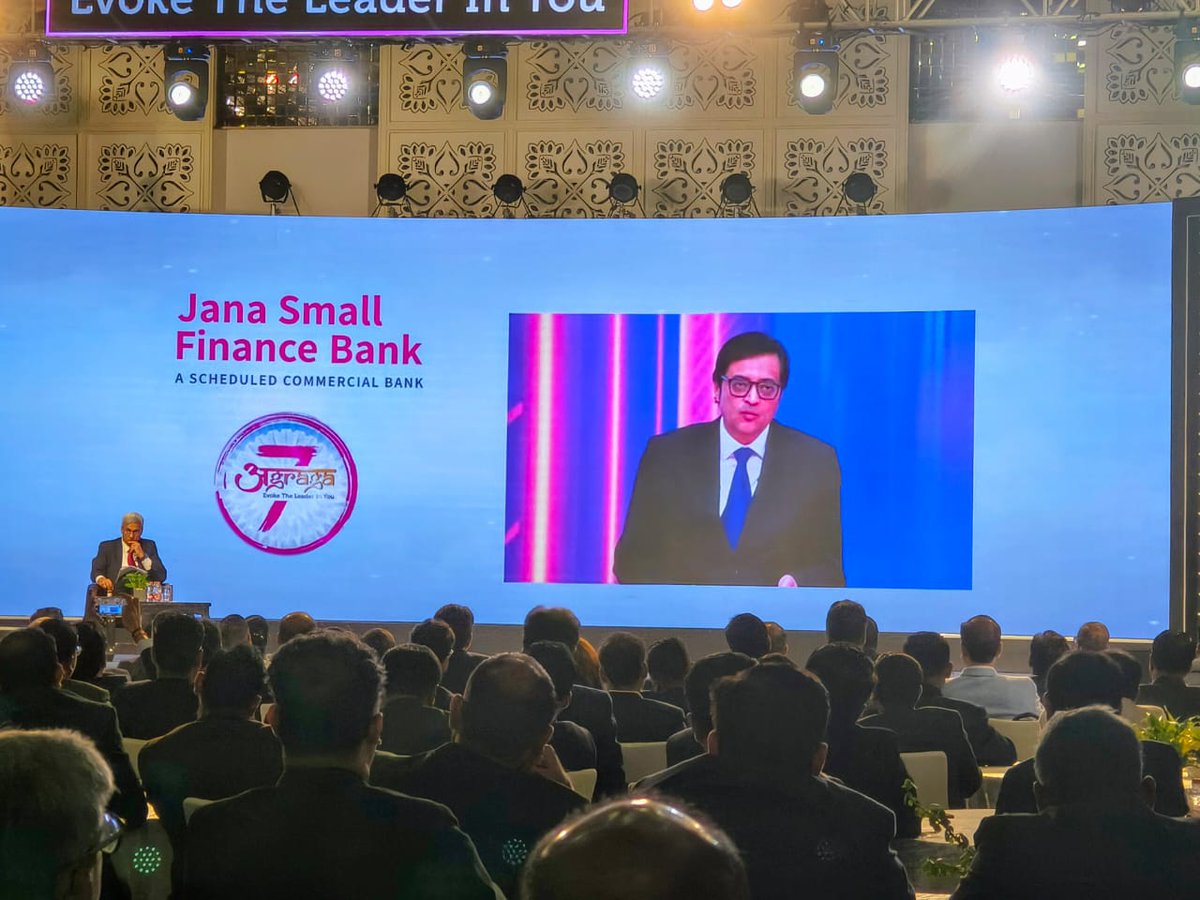 AMITTYAGIY2K's tweet photo. Do as well as You can!
@ArnabGoswamiRTv

@Republic_Bharat
@republic
#Leadership Meet
#Best Vs Best
@janabank https://t.co/GBM7ckg9Ca