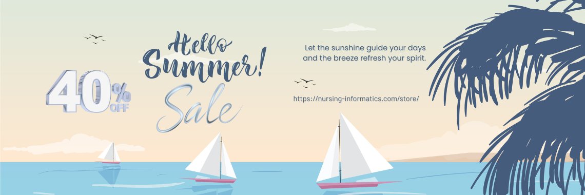 NInformatics's tweet image. Learn with Us this summer and Save! During this summer sale, all of our various courses are being offered for 40% off. nursing-informatics.com/store/