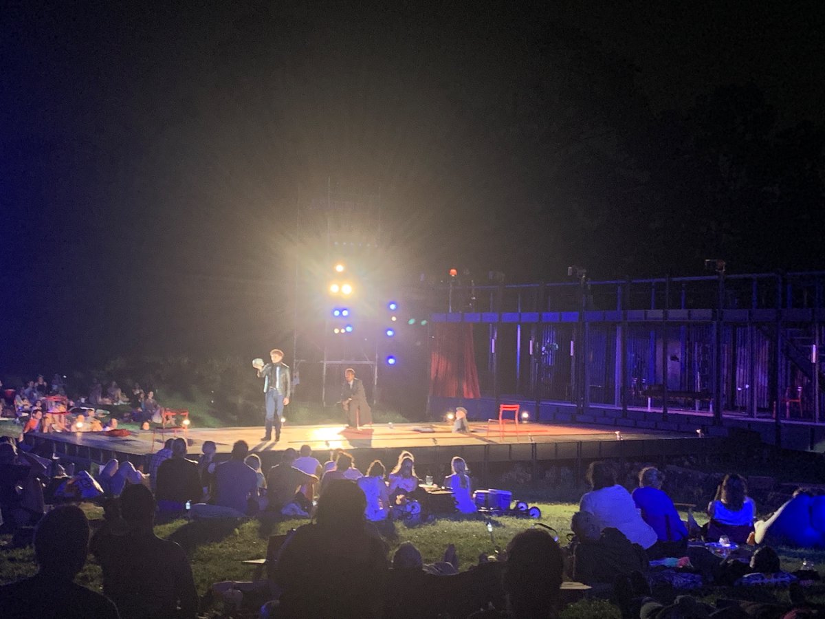 14karatGEM's tweet image. Nothing like some free Shakespeare in the park on a summer night.
Alas, poor Yorick.