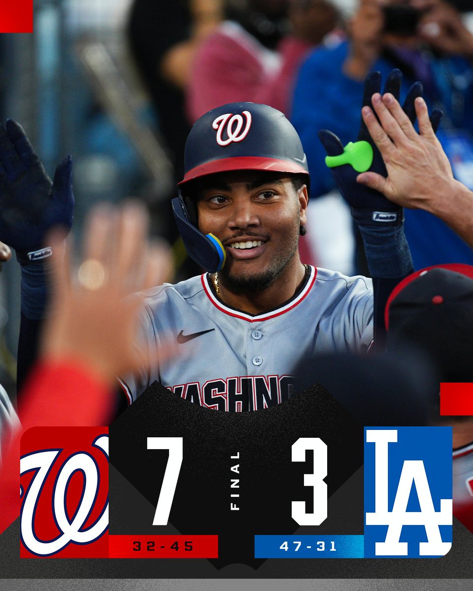 The <a href="/Nationals/">Washington Nationals</a> swat 5 homers in a win over the Dodgers.