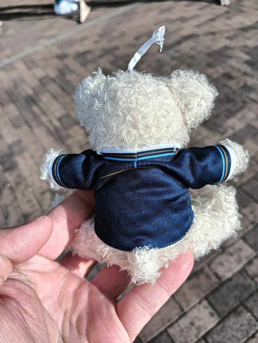 【拡散希望】
昨日、フクアリに来られた磐田サポーターの方でくまさんを落とした方いらっしゃいませんか？
アウェイ入場待機列側、フクダ電子スクエア寄りの原っぱに落ちてましたので、フクアリの管理事務局に落とし物として届けさせてもらいました。
#jubilo
#ジュビロ磐田
#jefunited
#ジェフ千葉
