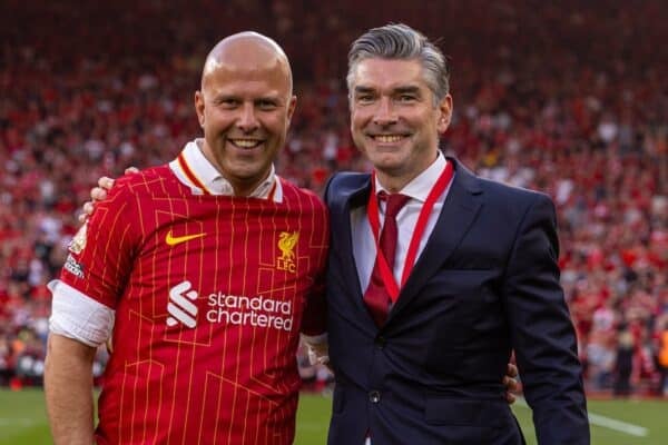 eddiegibbs's tweet photo. 🟥 Strong Start, But Liverpool’s Transfer Window Will Be Defined by Its Finish

Liverpool are close. They are building something serious, no doubt, but the final leap depends on how well they play the selling game.

Darwin Núñez is on his way out, that much is clear. Harvey Elliott might follow. Jota, Cheisa, Diaz, Gomez even Andy Robertson; all may be moved if the bids are right. These are not fringe players, they are made-men, all international-class. But none are indispensable. That is the shift. Sentiment has been binned. The club are now dealing in trust and output, not nostalgia.

The funds from those exits will define the ceiling of this project. If #LFC sell well, they can buy elite. A striker with clinical presence, not chaos. A centre back with command. A deep-lying midfielder who can pass with purpose under pressure. The difference between a good season and a dominant one will rest on whether they can turn squad clutter into £150m worth of purpose built solutions.

What they cannot do is stall. Not now, not after this start to the window. Slot has shown he will not carry players he does not trust. He wants 18 who can all start, all impact, all fit his shape-shifting demands. No  drop-off from the bench. No more watching the spine buckle under the schedule.

The idea is sound. The spine is forming. But Liverpool’s big summer only becomes exceptional if they can trim smartly and spend sharply. They are a clinical striker, a dominant centre back and a calm, progressive midfielder away from becoming a side that would unsettle every rival in Europe.

Getting there is not only about who they want. It's about what they can get for those they are ready to lose.