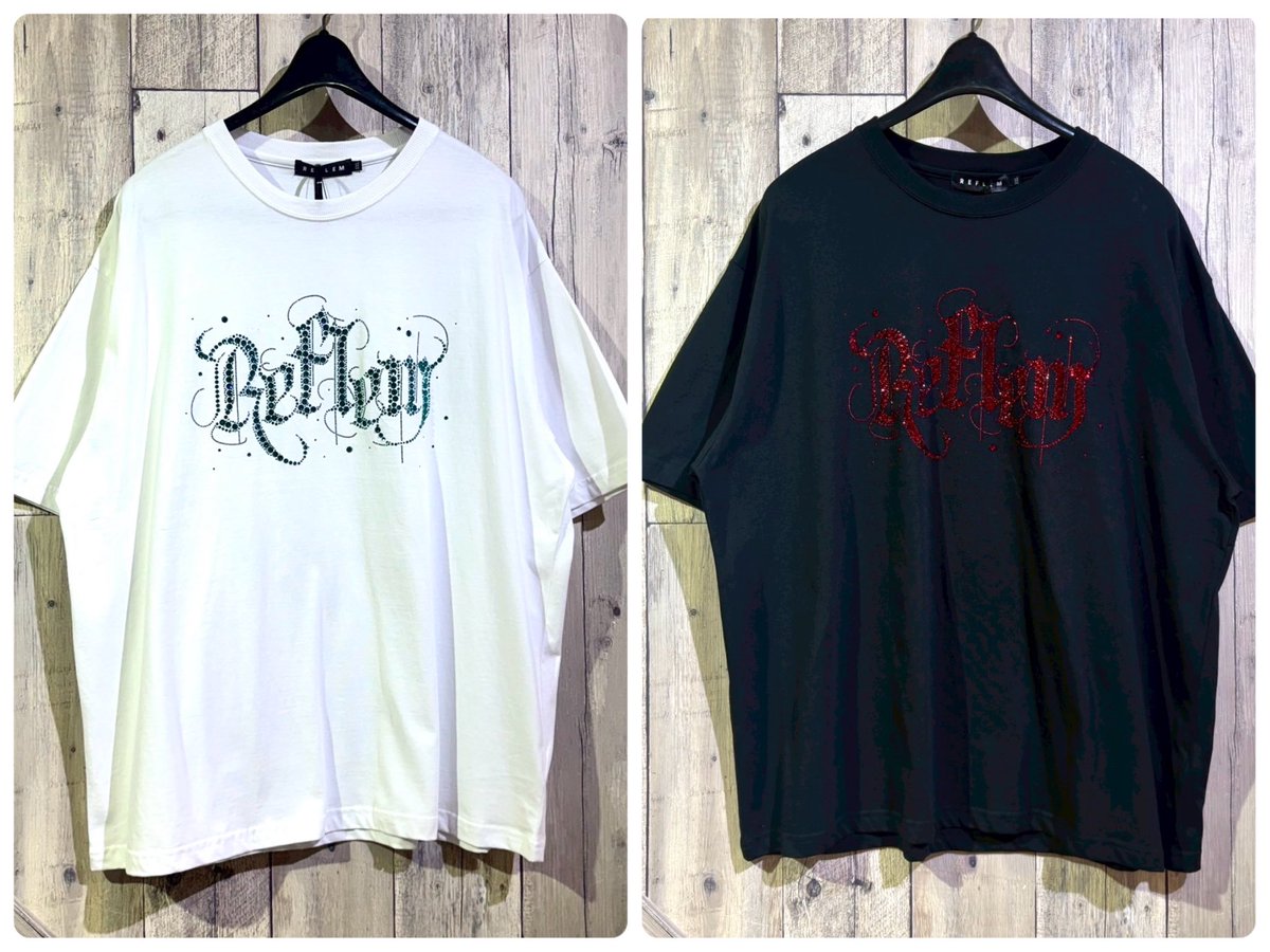 TRAVAS_LAX2's tweet photo. 【レフレム】

人気のラインストーンロゴTシャツや、サブカルにも地雷系にもあわせやすいカーゴパンツなど！

新作、再入荷アイテム多数入荷しております🌟

熱中症には気をつけてご来店ください🎶

#レフレム #トラヴァス #中性  #ぴえん系 #量産型 #地雷系 #自撮り #雰囲気 #天使界隈  #サブカル https://t.co/Cy5Gknmn5k