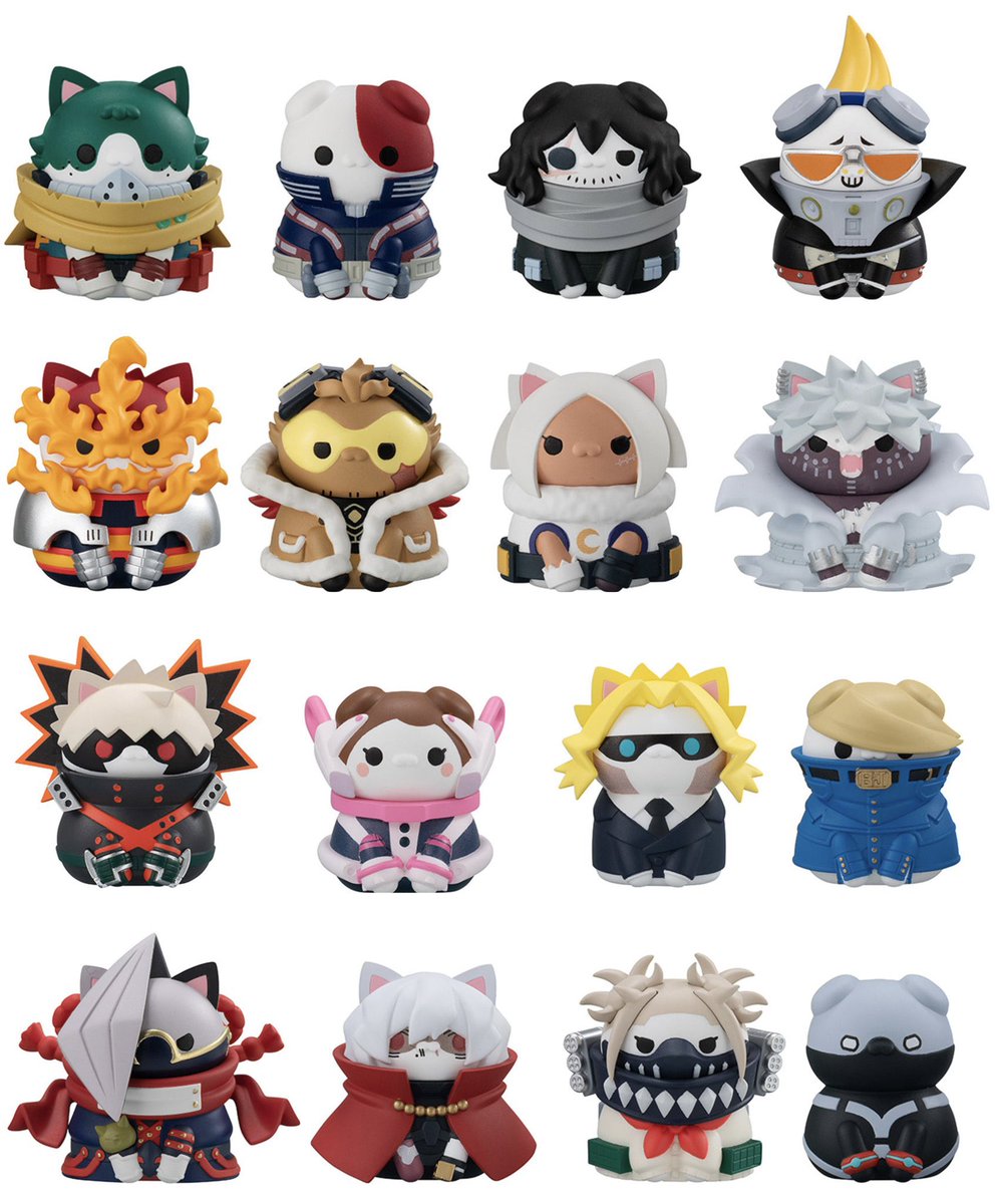 MEGA CAT PROJECT 僕のヒーローアカデミア ヒロアカニャンコ 第1弾