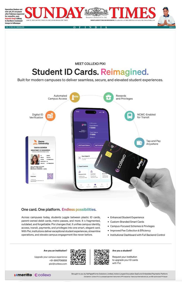 Bengaluru edition today