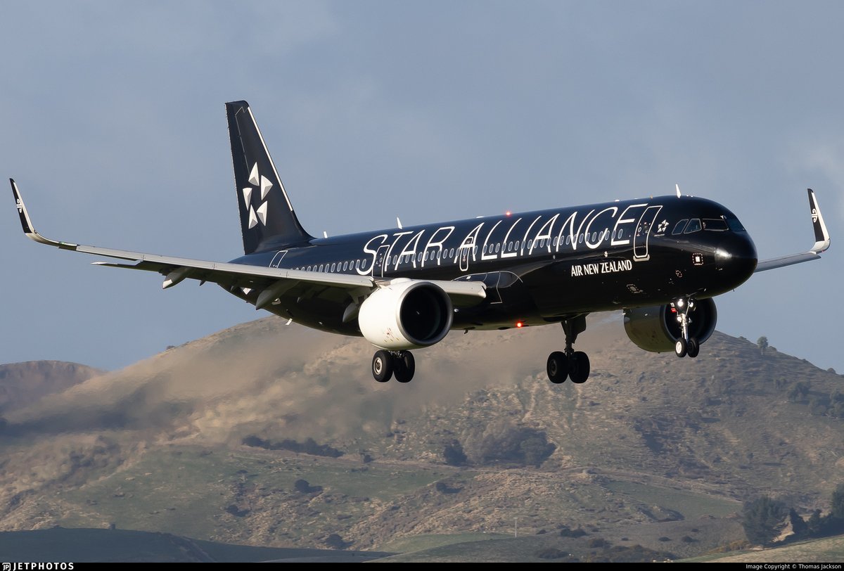 STAR ALLIANCE｜ニュージーランド航空｜Airbus A321neo Air New Zealand Airbus A321NEO - Star Alliance livery