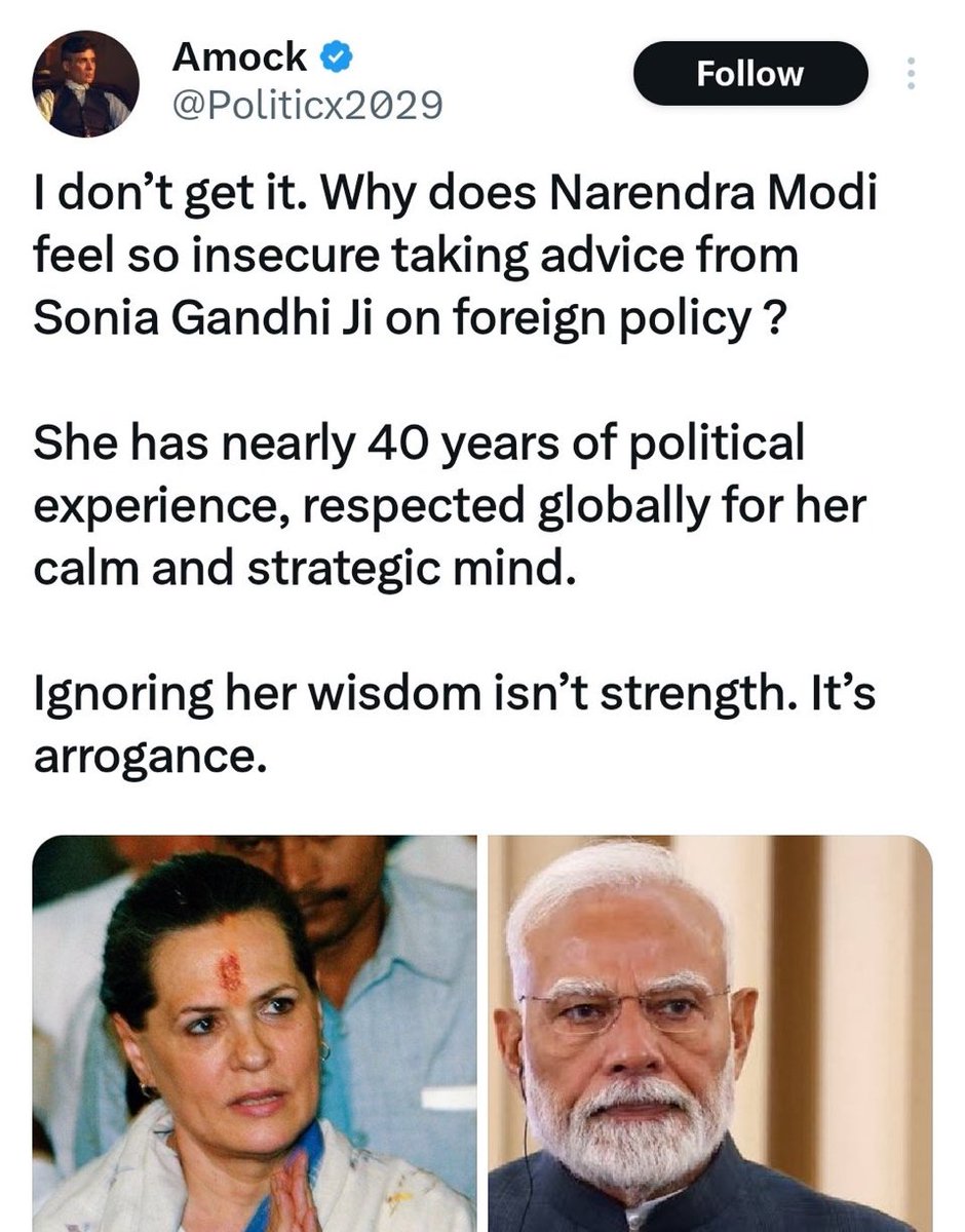 Born abroad and sneaking into India for a free meal doesn’t exactly qualify you as a foreign policy expert — it just makes you an illegal immigrant with a big appetite