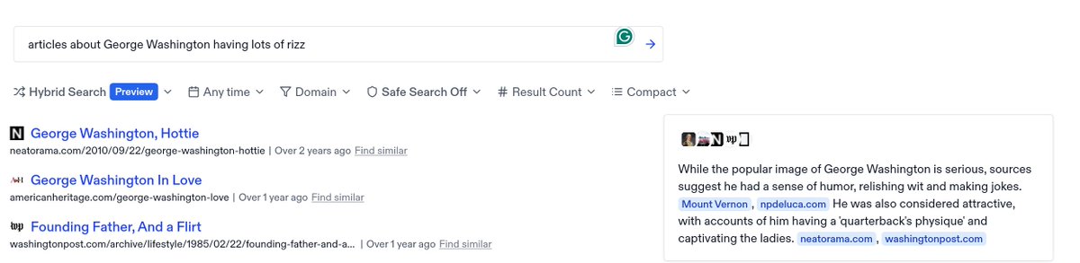 can your search do this