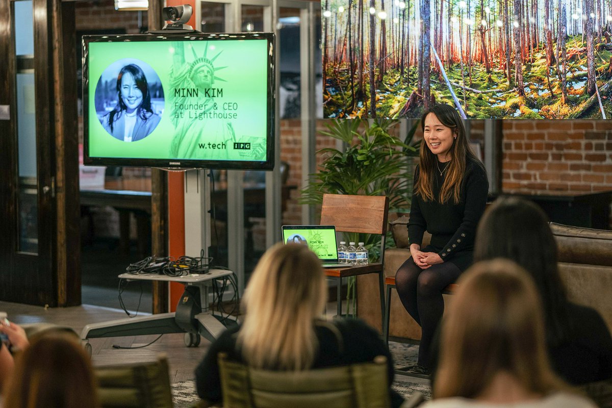 AnyaTuros's tweet photo. Co-hosted the Wtech San Francisco event — Visas, Ventures &amp; AI — last week, and what a night it was!

Grateful to @minney_cat, @atlal_b and @AnnieLiao_2000  for sharing your stories — and to @ivanna_wendel from for making it all happen ✨ https://t.co/pQ8saRmT3s