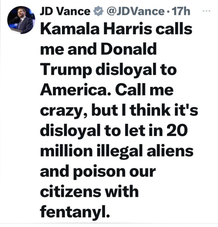 Mr_Husky1's tweet image. JD Vance is right