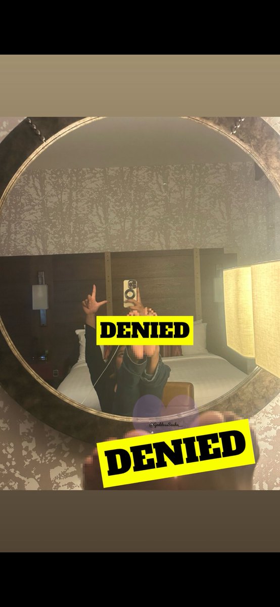 You really thought you were worthy enough to get a peek? Even the pixels are covered.
HA 
DENIED. 
Be a good boy and send 😘