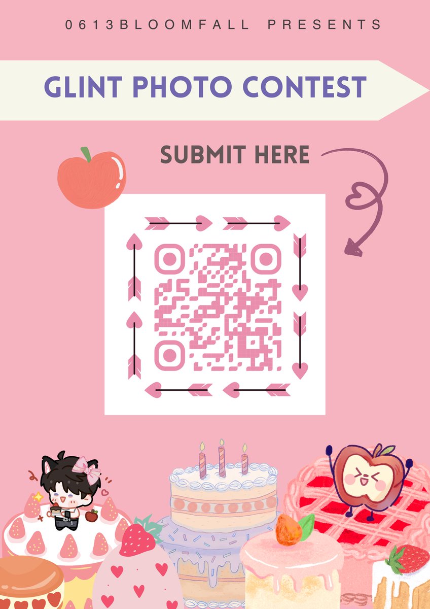 matsui_party's tweet photo. 🍎 🎂 GLINT PHOTO CONTEST 🎂🍎

hi all! we have a glint photo contest going on until 3.30pm. utilise all the resources you have on you glint photo booth and send us a submission through google form! 

we will announce a winner at 4.00pm. https://t.co/uMpZG2X29S
