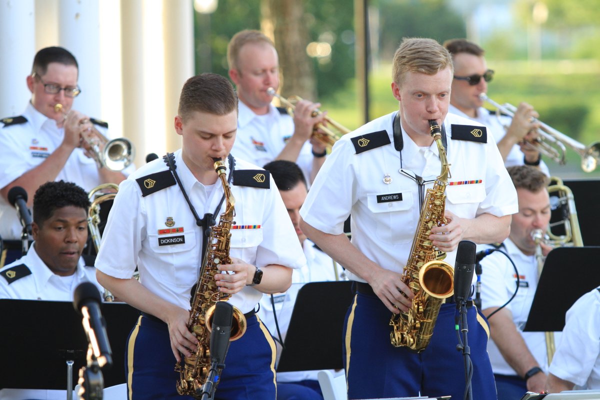 alexanderrogge's tweet image. The U.S. Army Blues performed at the Belmont Bay Marina, featuring vocalist SSG Melinda Rodriguez on What a Little Moonlight Can Do, I'm Hip, and If I Could Fly. #ArmyBlues #Army250 #ArmyBand #BigBand #JazzEnsemble #JazzBand #Jazz #ArmyMusic #MilitaryMusic #BelmontBay #Music