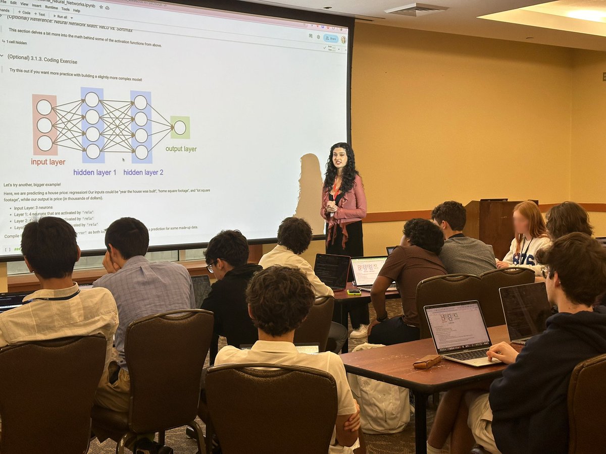 teaching computer science to summer students at Johns Hopkins 🥸