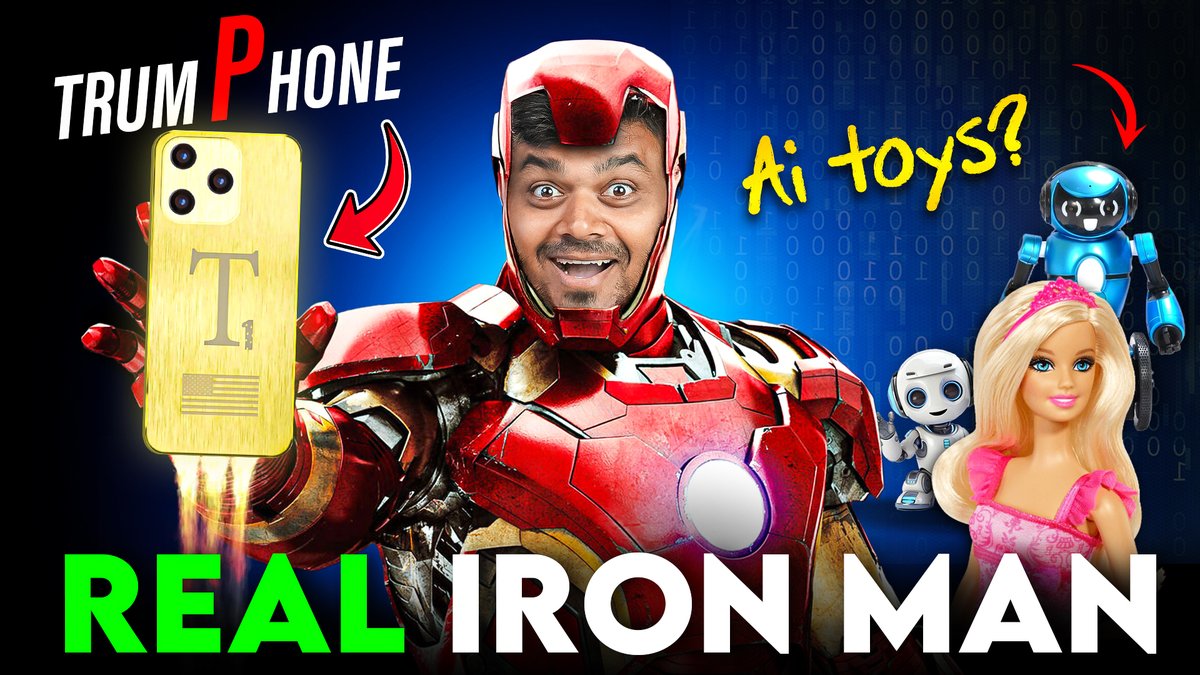 TamilTechOffici's tweet image. 📱Trump Phone, 🤯 Your Password Hacked 🪪, Real Iron Man Suit🦾, AI Toys🤖 | TTN154

Click Here: youtu.be/lxSCYEqJsnM

#MrTamilTech #MrTT #TamilTech #TamilTechOfficial #SuperTT #TechNews #technewstamil #techupdates #TTN