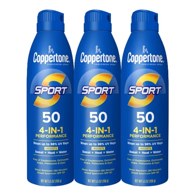 CoppemDeals's tweet photo. Coppertone Sport Sunscreen Spray SPF 50, Water Resistant. (3 Pack)

$17.49 reg price $27.59
https://t.co/nb7Bj7MgnF https://t.co/z5bgzNpBTH