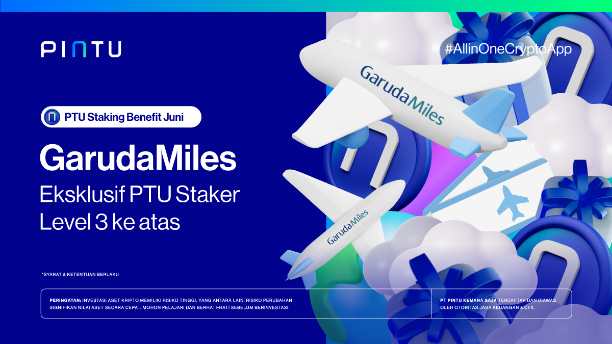 Buat PTU Stakers, Mintu mau bagi-bagi voucher GarudaMiles nih!

Syarat dan ketentuannya baca di sini ya! 
pintu.co.id/blog/promo-gar…