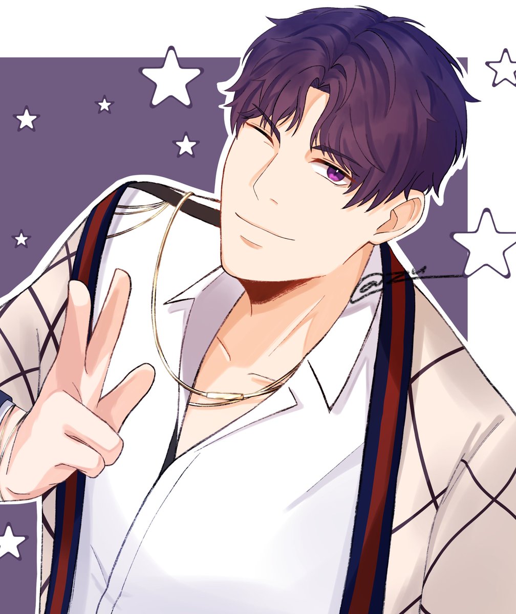 michin_rou's tweet photo. 💜🎨

#rafayel #LoveandDeepspace #loveanddeepspacefanart https://t.co/HvO0d6nPKb