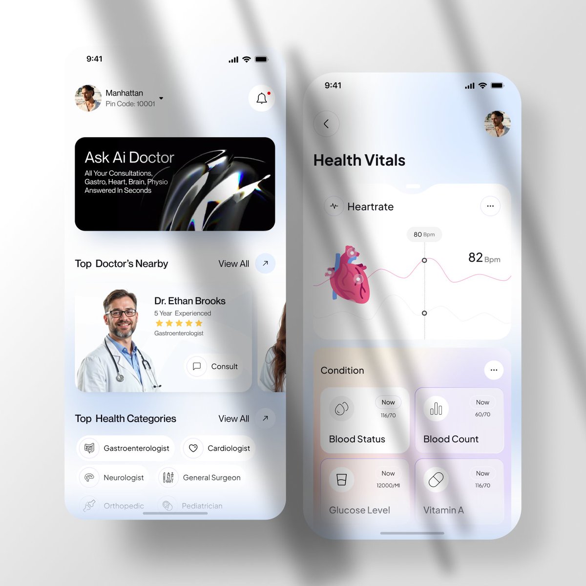 Daily design✨
Health app

Rate 1-10?