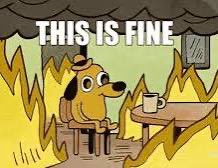 You’re average American right now.