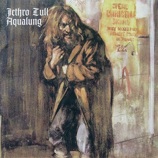Альбом Jethro Tull - Aqualung. Художник - Burton Silverman. 1971г.