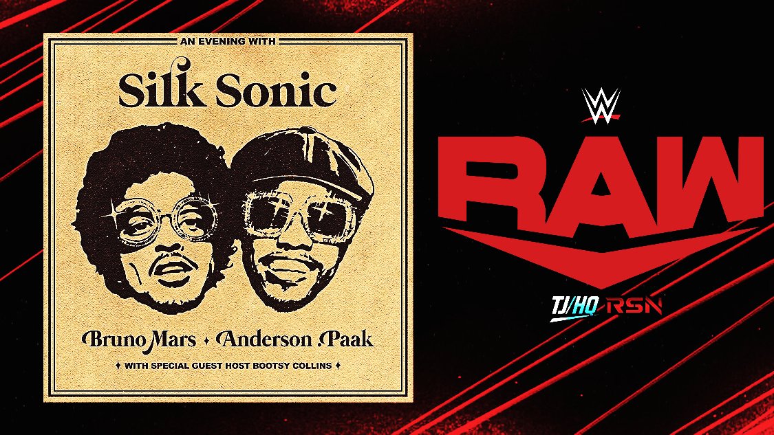 {s}WWE (@swweonrblx) on Twitter photo ๐จ BIG VIBES INCOMING! ๐จ
Weโre kicking off the #sWWEPreshow with the smooth sounds of <a href="/silksonic/">Silk Sonic</a> ๐ค๐ฅ
Bruno. Anderson. Bangers only.
Donโt miss the energy before the action even starts!
TOMORROW 7/6c ๐จ BIG VIBES INCOMING! ๐จ
Weโre kicking off the #sWWEPreshow with the smooth sounds of <a href="/silksonic/">Silk Sonic</a> ๐ค๐ฅ
Bruno. Anderson. Bangers only.
Donโt miss the energy before the action even starts!
TOMORROW 7/6c