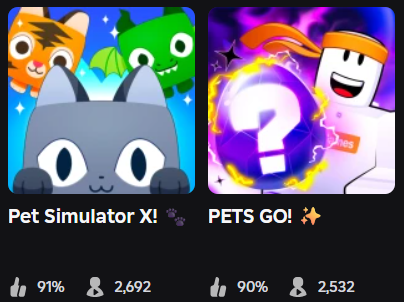 pet simulator x now has more players than pets go 💀