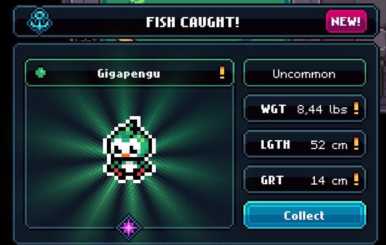 ẞ_Štas’ik (@altezza_120) on Twitter photo 🙂↕️Finally caught my first GigaPengu in <a href="/playgigaverse/">gigaverse | onchain RPG</a>
It seems easier than it really is, how many fishes did you caught? 🙂↕️Finally caught my first GigaPengu in <a href="/playgigaverse/">gigaverse | onchain RPG</a>
It seems easier than it really is, how many fishes did you caught?