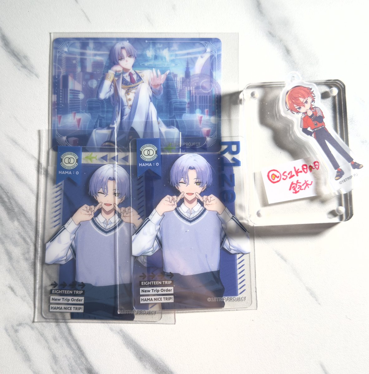 szk0a0's tweet photo. 【交換】エイトリ アニカフェ お名前ホログラムステッカー ウエハース クリアカード

譲：可不可、宗氏
求：練牙

本日6/22池袋手渡しにて優先で探しています。ツイフィ確認不要です🙆‍♀️ https://t.co/aCoeMhV0KL