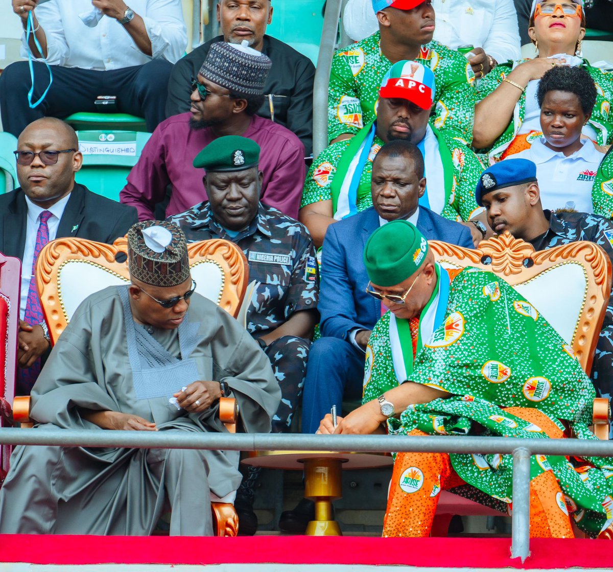 MaryEtim118816's tweet photo. A significant day in Akwa Ibom’s political journey.
The Governor @_PastorUmoEno’s grand reception into the APC drew leaders from across the country.
As a media practitioner, it was a privilege to witness and document it.✨
#GovernorUmoEno #AkwaIbom #MediaPerspective https://t.co/4svQ2FXigO