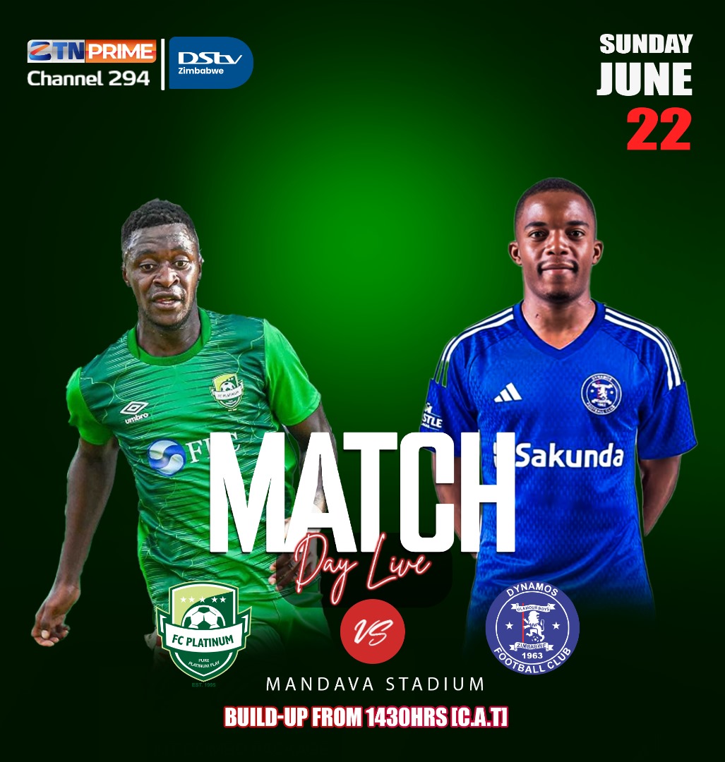 ZTNPrime's tweet image. ⚽️ @FCPlatinum host beleaguered #DynamosFC at Mandava stadium today in what is set to be an entertaining encounter. 

Watch all the action LIVE on #ZTNPrime, #DStv294 from 14:30 HRS CAT.

Which team are you backing ?🤔

#GetThePicture #Zimbabwe