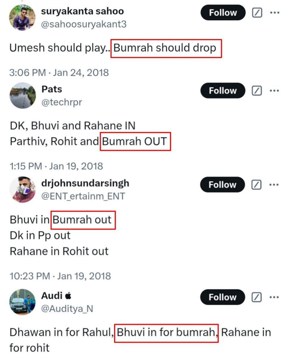 In 2018, when neutrals and even ex-cricketers wanted Bumrah dropped from the Test squad, it was Kohli who backed him and groomed him into a beast in red-ball cricket.
But today, no one’s giving Kohli the credit he deserves for it 💔