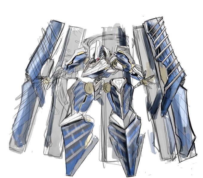 積んでいるメカデザイン
所詮手慰みではあるのですが、どうにも 