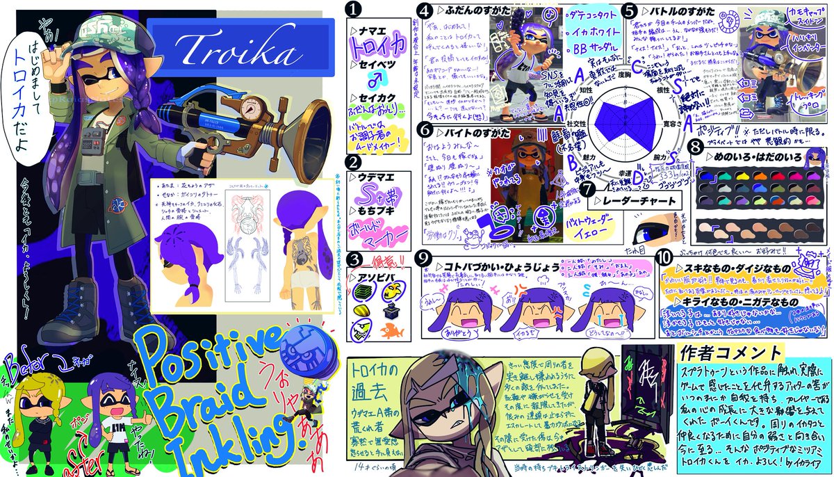 ポジティブなミツアミ@イカライア tweet media