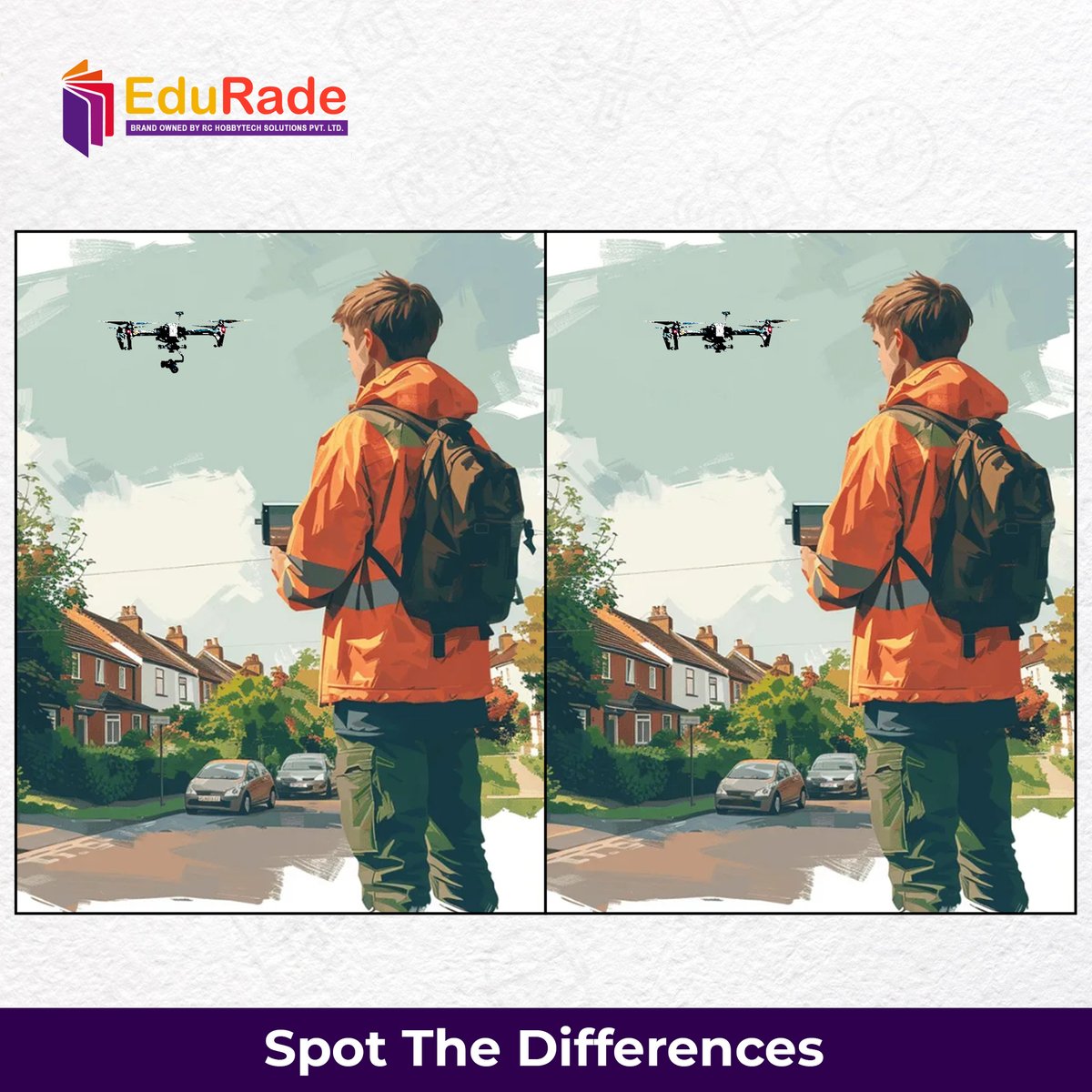 edurade_india's tweet image. The Game is on! 

Do you have what it takes to spot the differences? 

Comment them down and let’s see who wins!

The answers of the last game are - a. 3, b. 8, c.1

#EduRade #GameTime #SpottheDifferences