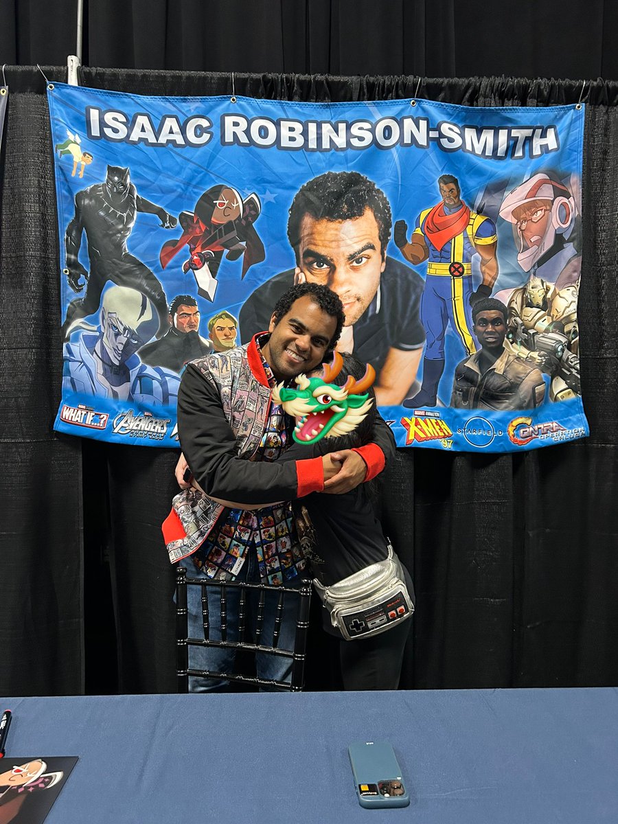 Zilla 🦖 (@beanyzilla) on Twitter photo The X-Men ‘97 cast are SO WONDERFUL! ❤️ I can now mark a Gambit and Bishop double lift off my 2025 bingo card. ☑️ Thank you for being the sweetest <a href="/AJLoCascio/">AJ LoCascio♥️♠️♦️♣️</a> and <a href="/irsvoices/">Isaac Robinson-Smith</a>! 💖 The X-Men ‘97 cast are SO WONDERFUL! ❤️ I can now mark a Gambit and Bishop double lift off my 2025 bingo card. ☑️ Thank you for being the sweetest <a href="/AJLoCascio/">AJ LoCascio♥️♠️♦️♣️</a> and <a href="/irsvoices/">Isaac Robinson-Smith</a>! 💖