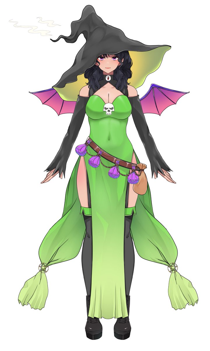 WitchBrewing's tweet photo. In case anyone wanted to see, but here is my full model 💚

Love you, my spirits 💚💚💚 https://t.co/9anXNP92nD