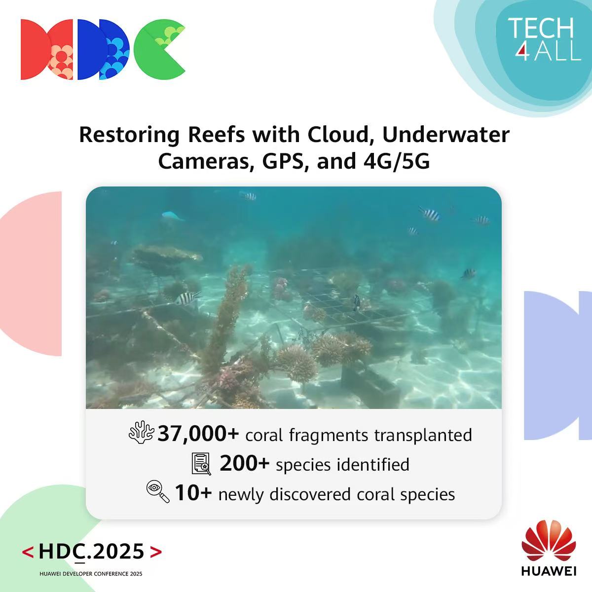 In Mauritius, cloud-powered tech is helping restore coral reefs and monitor marine life, supporting one of the planet's richest ecosystems. bit.ly/4niBd9m
 
How can cloud technology support ocean conservation globally? Share your thoughts and learn more at #HDC2025!