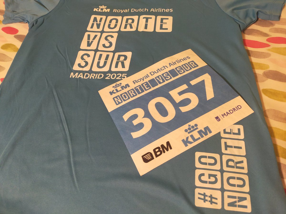 fmorgal's tweet photo. #GoNorte. Años después retomamos la carrera que cierra la temporada "runner" en Madrid, lista para batir récords. @KLMNorteSur. https://t.co/TY20ehePYw
