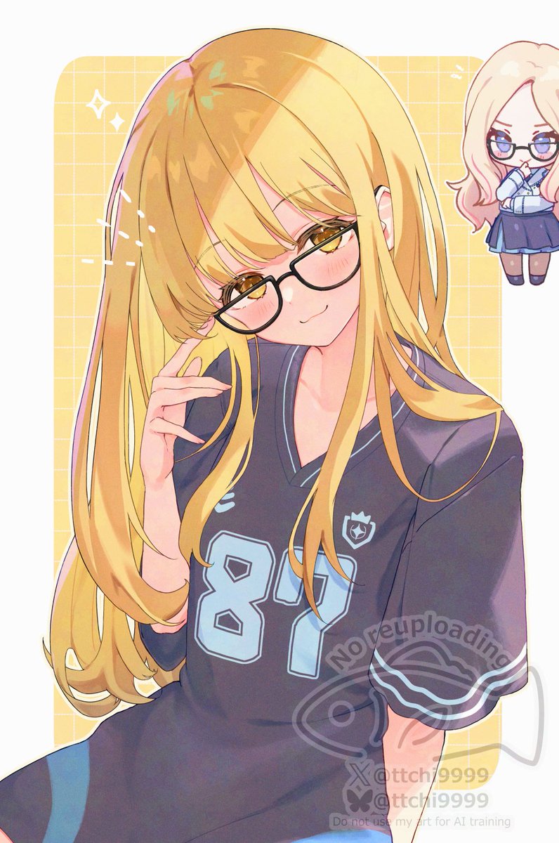 学マス「会長も同じ眼鏡持ってそう。。 #藤田ことね #学マス」|太刀魚