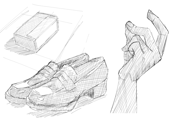 今日のクロッキー 