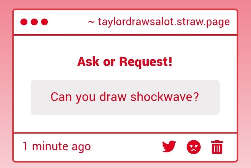 Taylordrawsalot's tweet photo. There were actually like 5 requests of shockwave.
This took me like 4 and a half hours.
#Shockwave #Maccadam #Transformers #bunnywave https://t.co/dCdd1hDKBF
